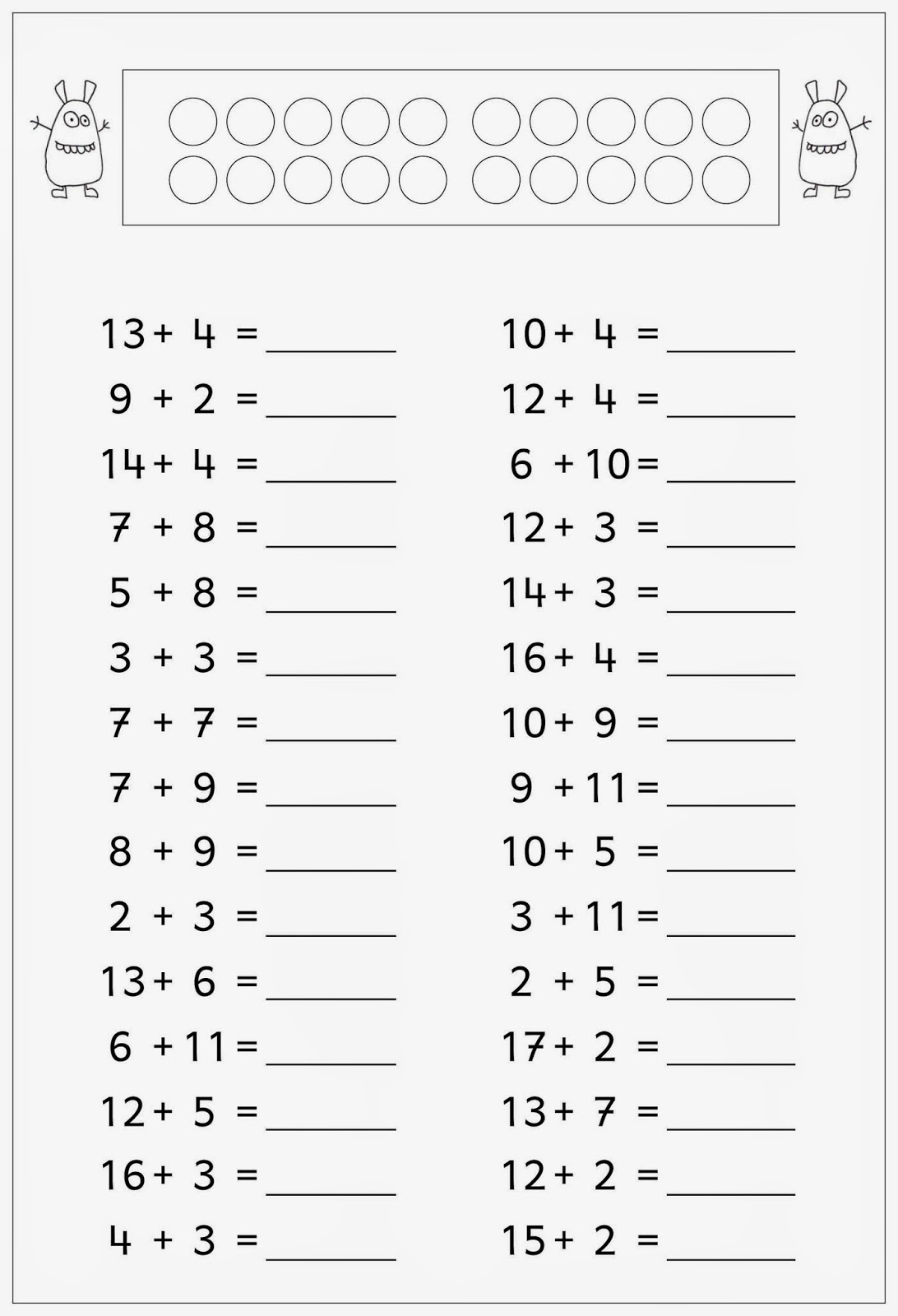 Mathematik übungen 2 Klasse Zum Ausdrucken