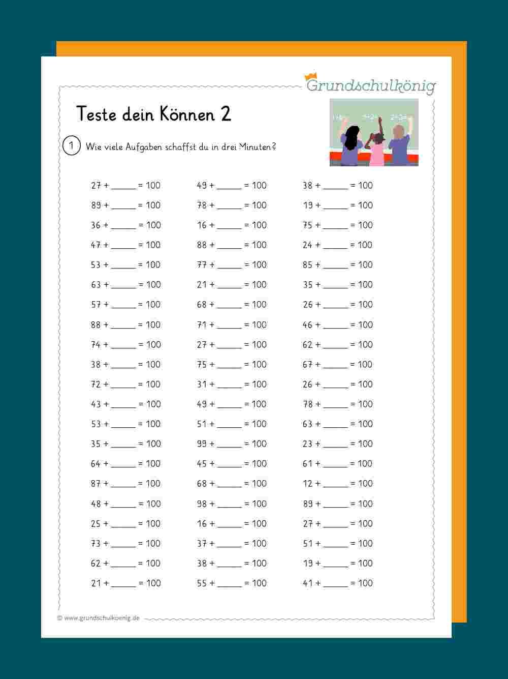 übungen Für 2 Klasse Zum Ausdrucken