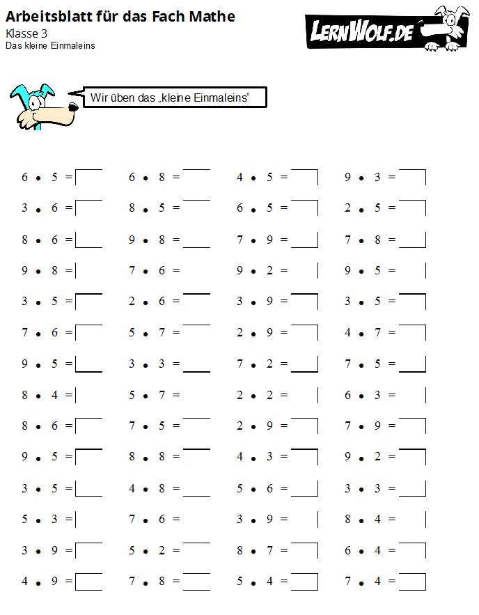 Numbers übungen Zum Ausdrucken Klasse 6