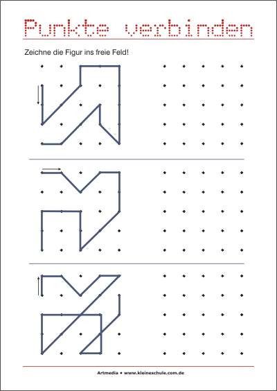 übungen Feinmotorik Muster Fortsetzen Ausdrucken