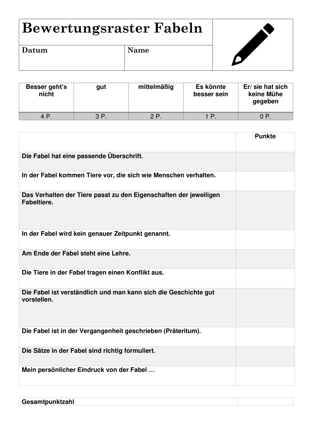 Deutsch 4 Klasse übungen Zum Ausdrucken Satzglieder Bestimmen