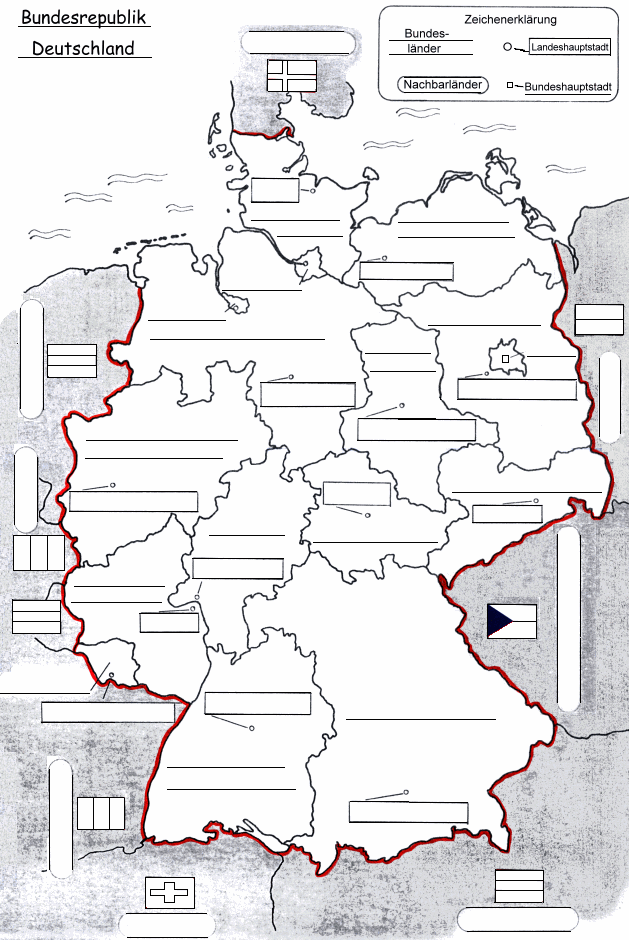 übung Zum Ausdrucken 16 Bundesländer