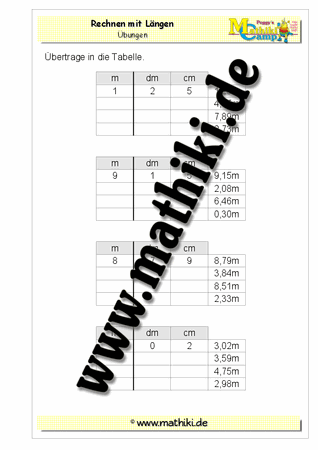 Stellenwerttafel übungen Zum Ausdrucken 3 Klasse