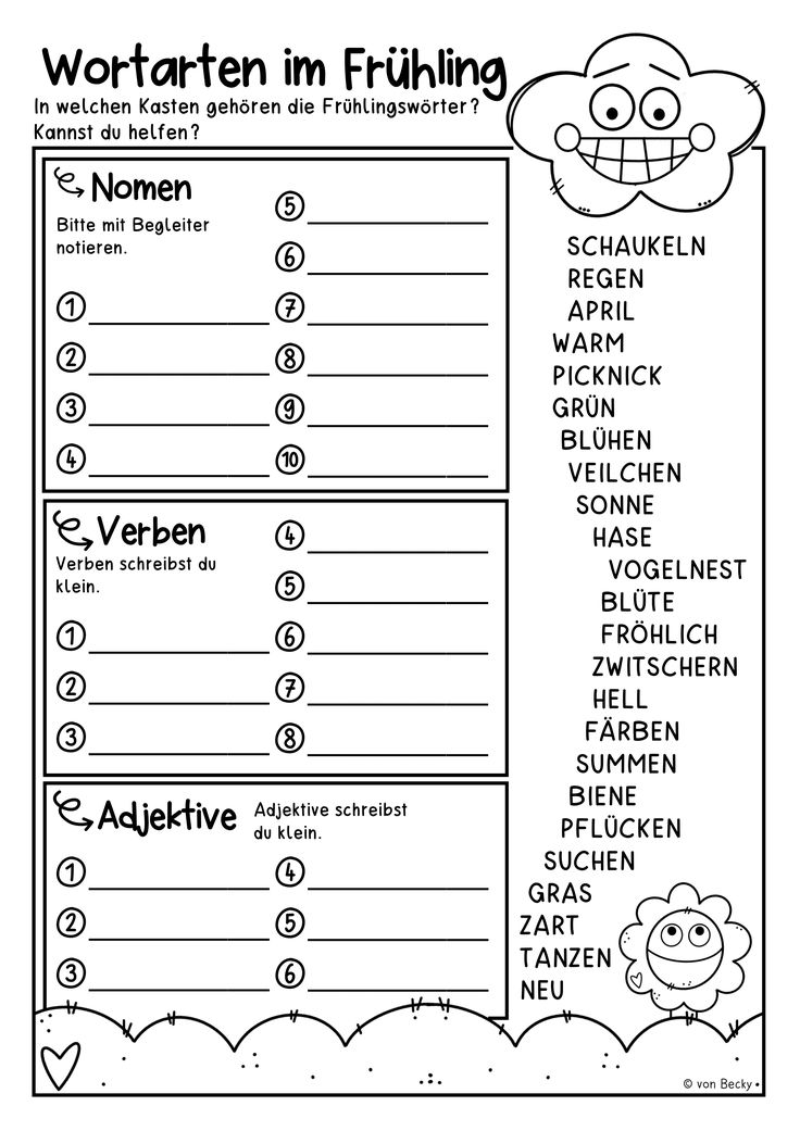 übungen Zum Ausdrucken Kostenlos Deutsch 6 Klasse