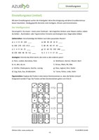 Einstellungstest übungen Zum Ausdrucken