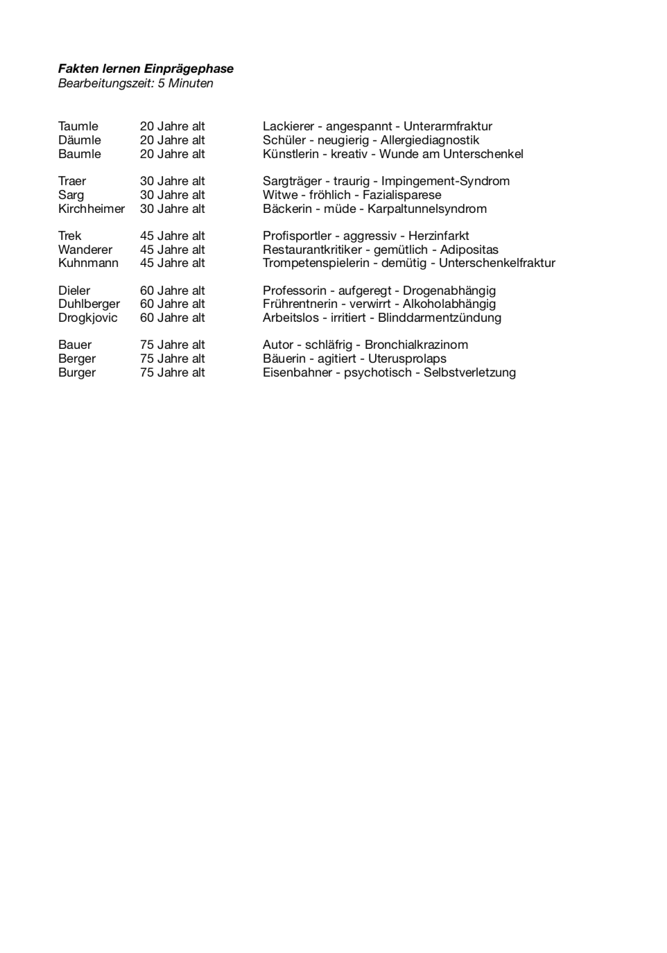 Tms übungen Ausdrucken